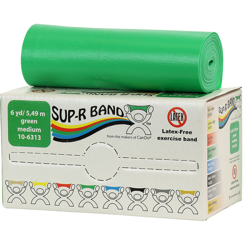 美國(guó)Sup-R Band盒裝無乳膠彈性阻力訓(xùn)練帶